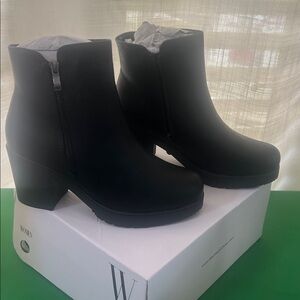 Dream Pairs Women's Classic Black Ankle Booties